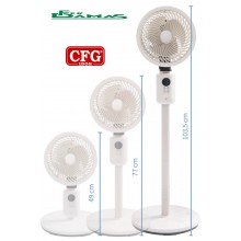 VENTILATORE A PIANTANA ORBITALE MOD. "ORBITAL 3D" CFG  ART. EV124
